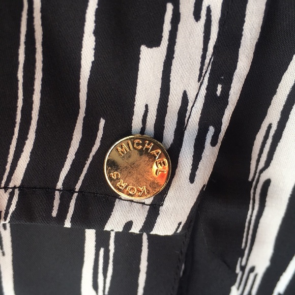 Michael Kors new black&white print dress with tag - Picture 6 of 6